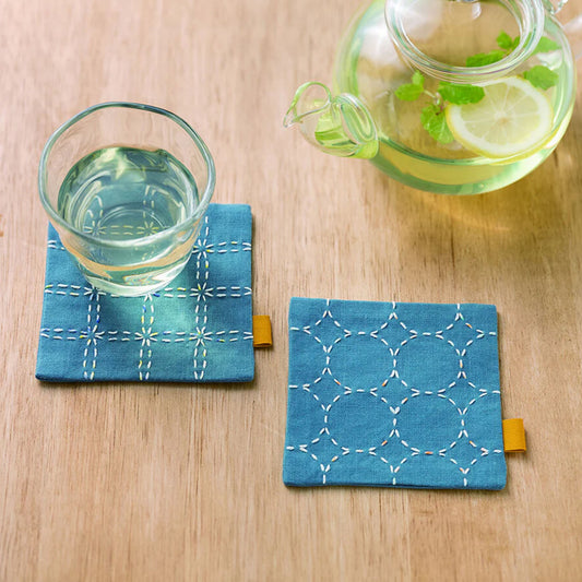 Sashiko Coasters