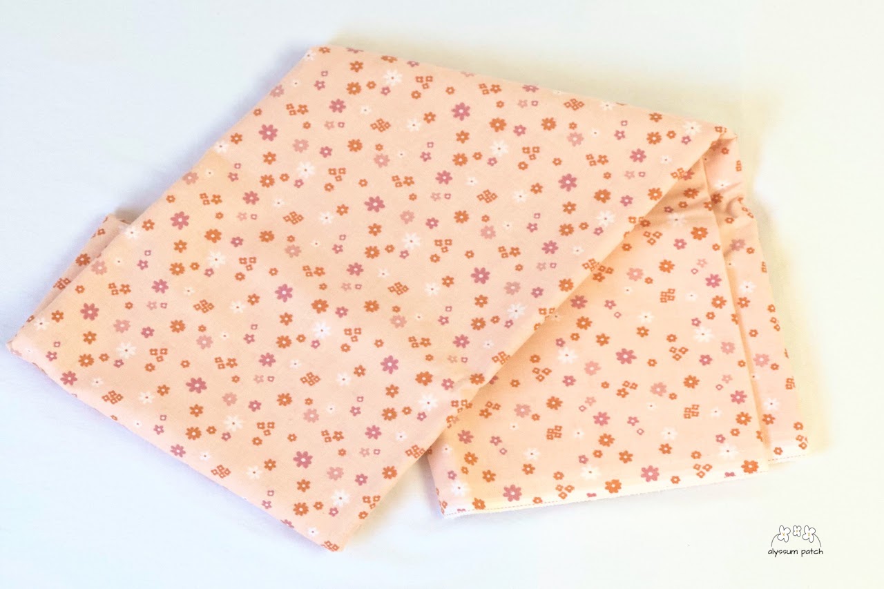 Sample cut of Serene Florals Fabric by Camelot Fabrics