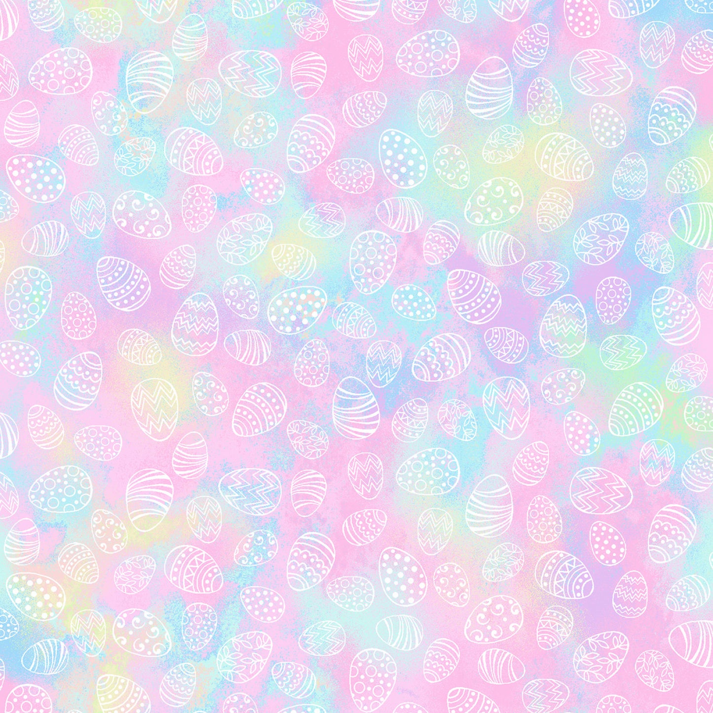 Spring Fling Rainbow Eggs from Fabric Traditions
