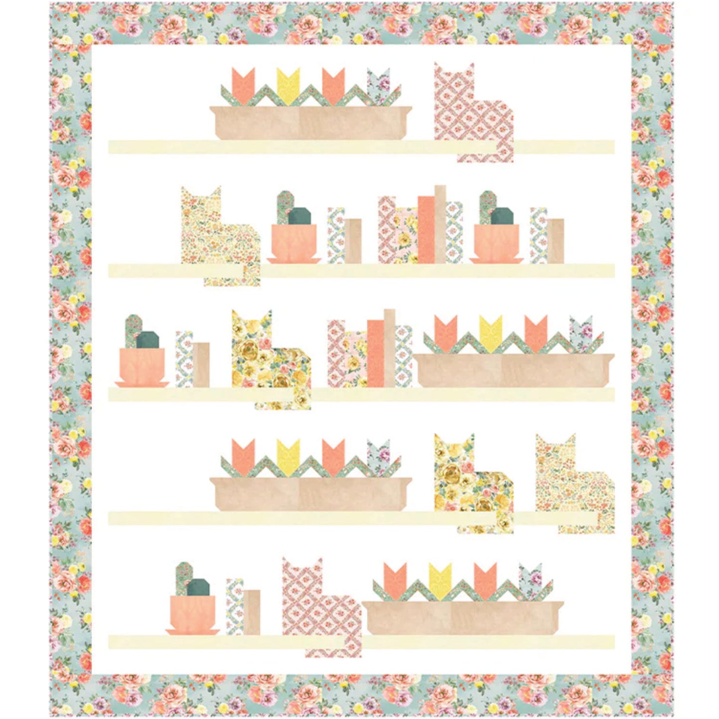 Studious Cats Quilt Kit