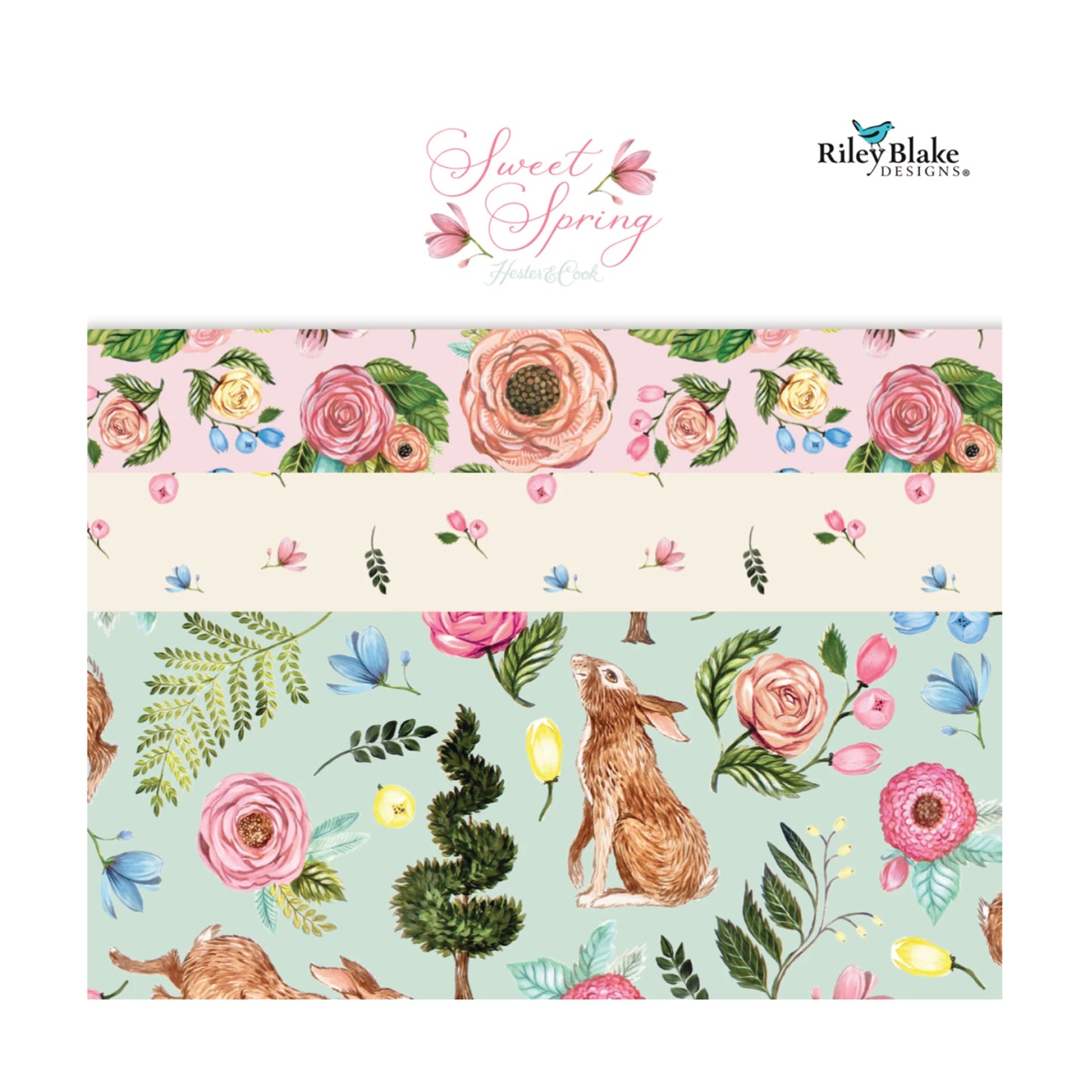Sweet Spring Fat Quarter Bundle by Riley Blake
