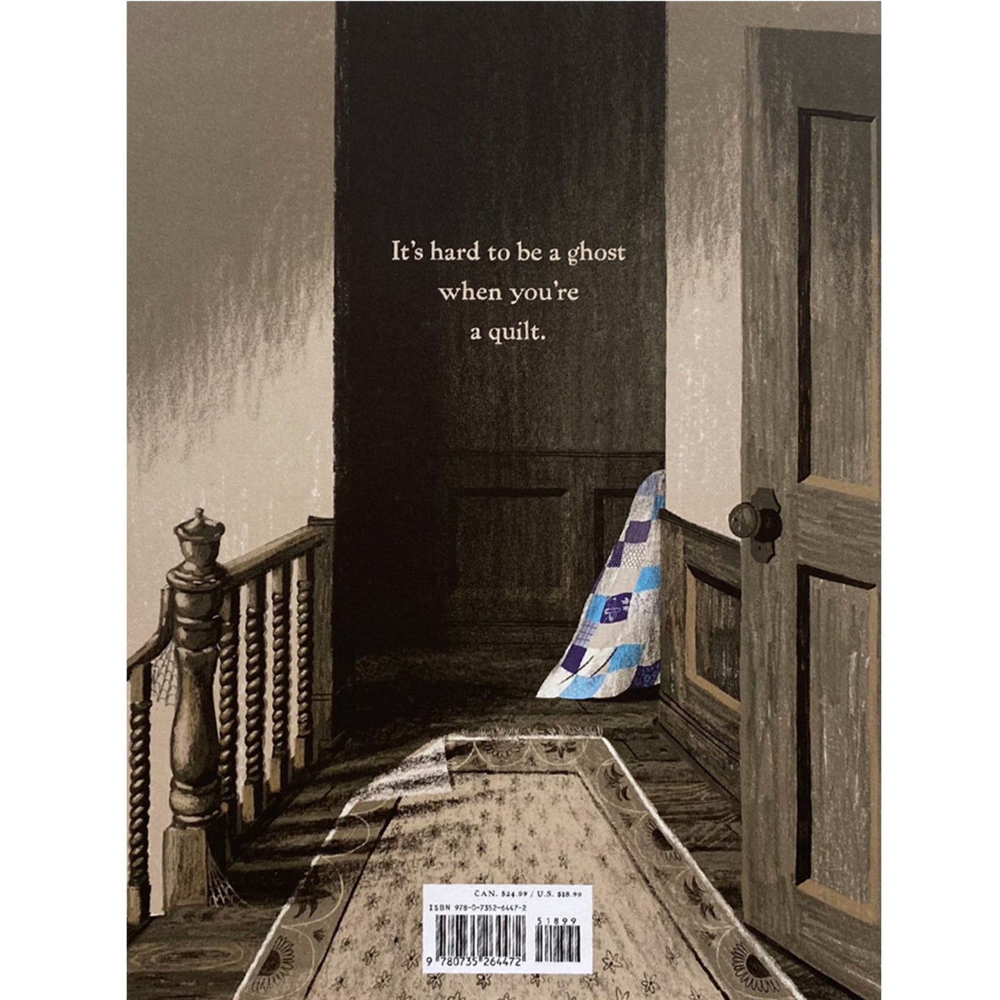 The Little Ghost Who Was a Quilt Back Cover