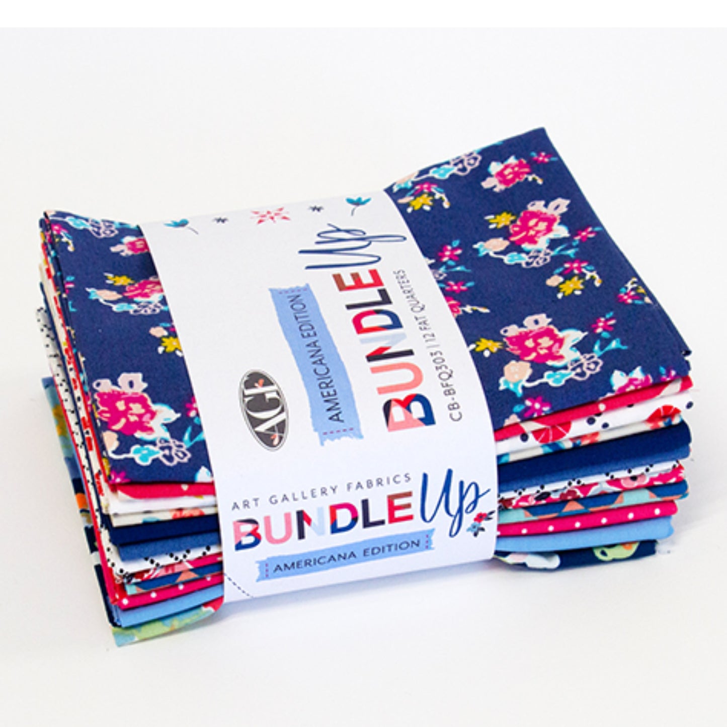americana fabric bundle in package