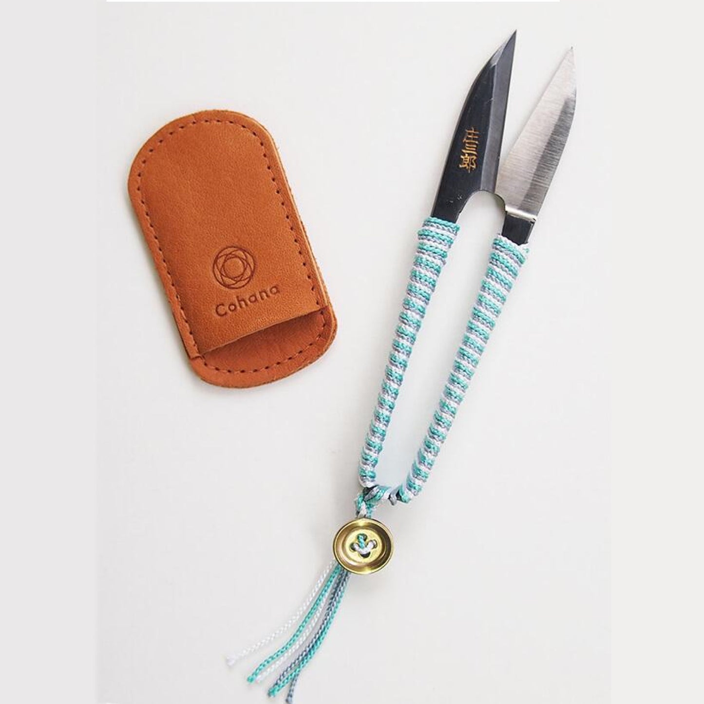 Silk Braid Snips, Aqua