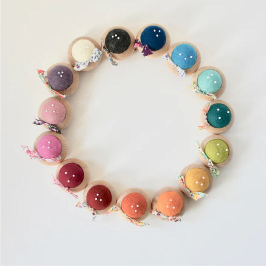 Wool Felt Pin Cushion Group