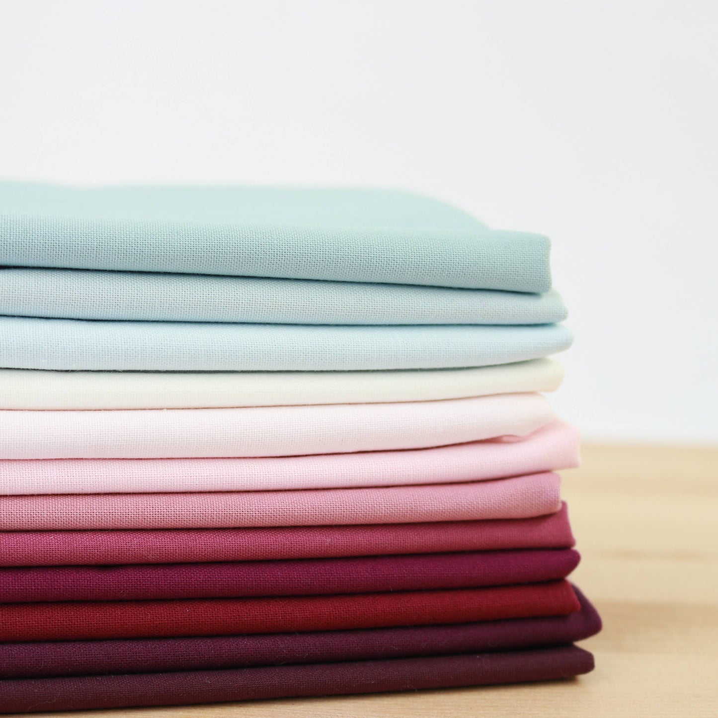 lupine fabric bundle stacked
