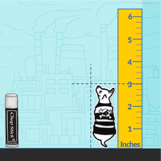 Pirate Dog Patch Size