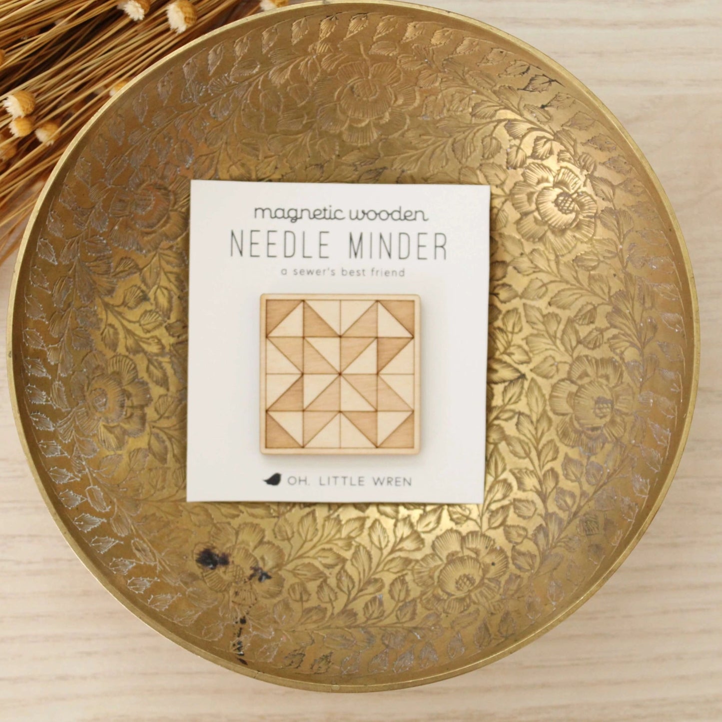 Quilt Block 1 Needle Minder by Oh Little Wren