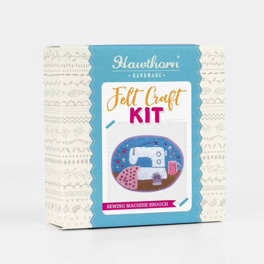 Sewing Machine Brooch kit in package