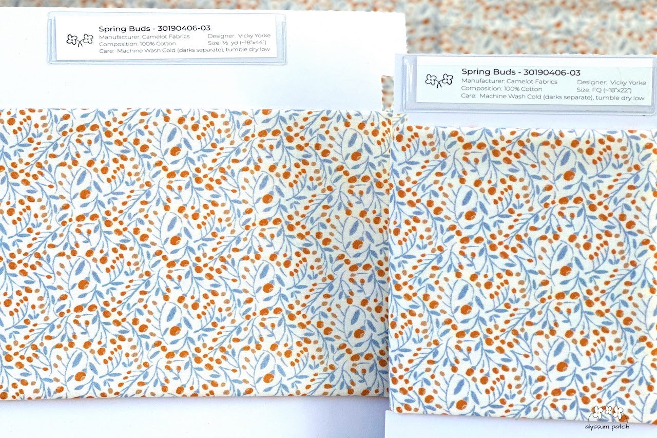 Spring Buds Precut Fabric by Camelot Fabrics