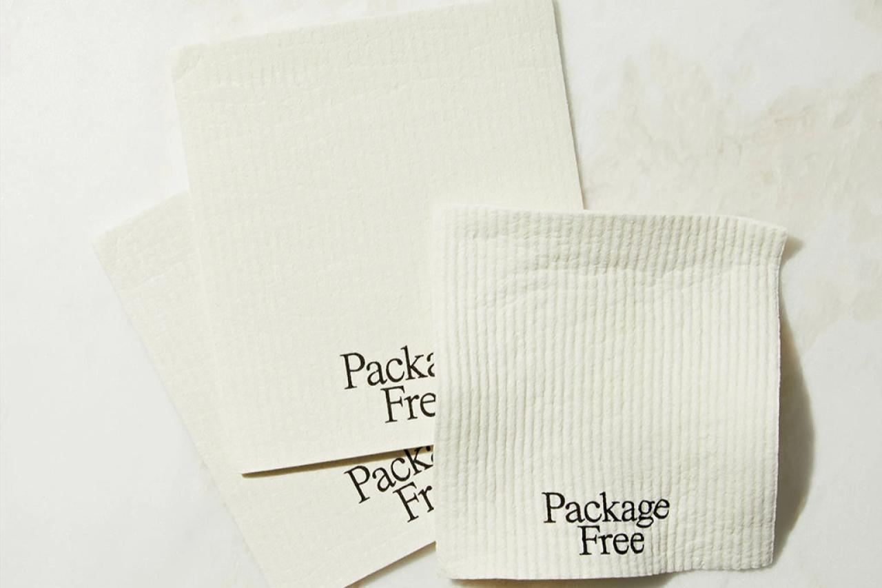 Swedish Dishcloth from Package Free