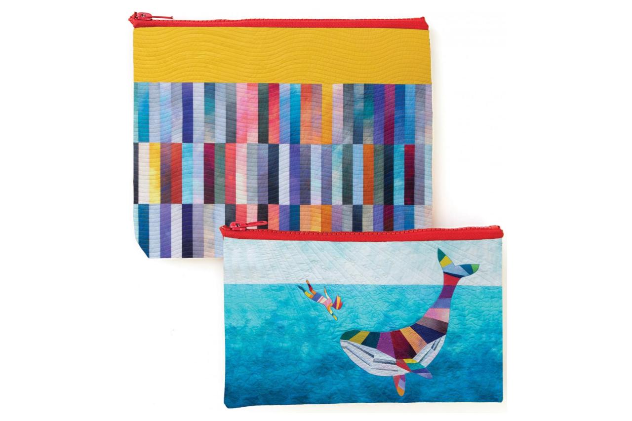 Whale and I Eco Pouch Set