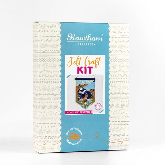 Woodland Pennant Craft Kit in Package