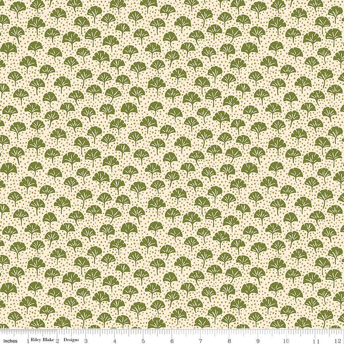 Ginko Spot A for Arthur's Garden 2 by Liberty Fabrics for Riley Blake Designs