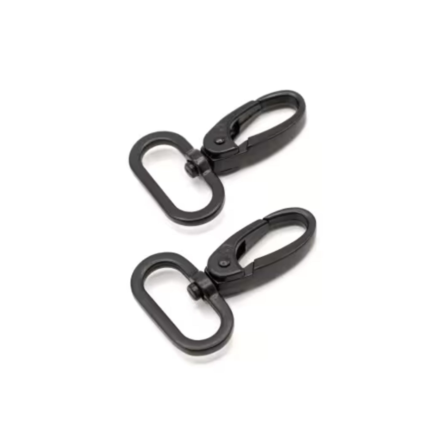 1 inch black swivel hooks