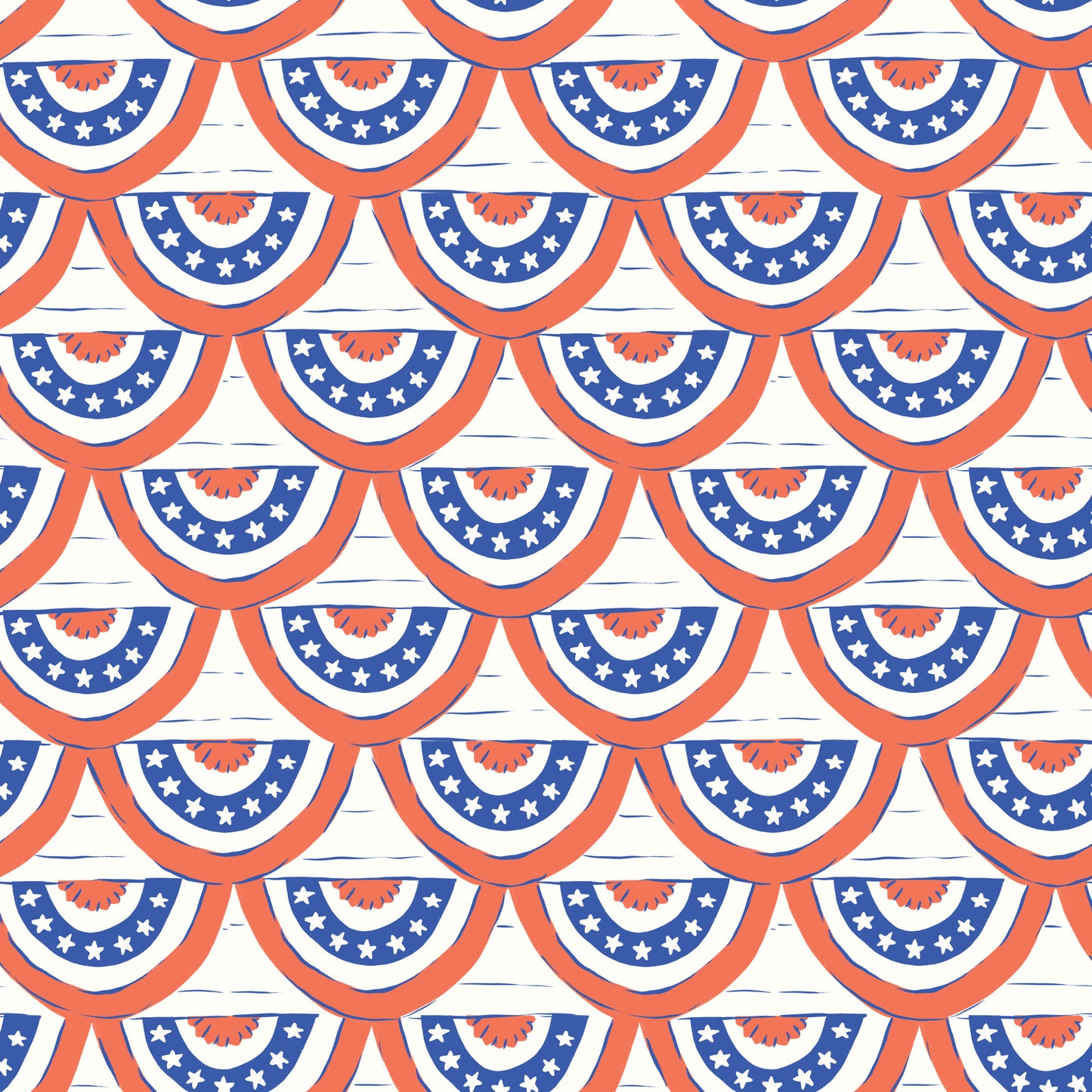 Red, White and Bunting from Cloud 9