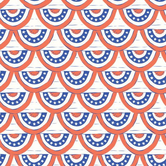 Red, White and Bunting from Cloud 9