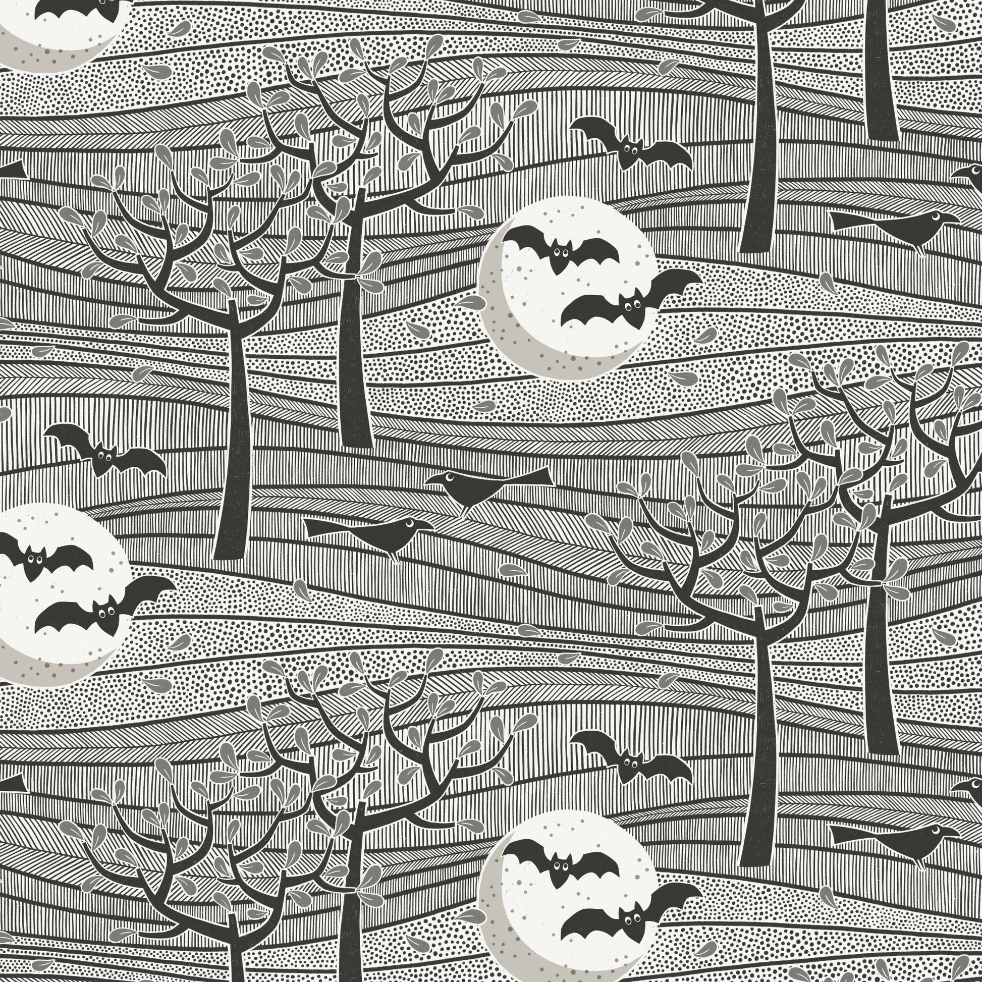 Night Landscape for the Gothic Whimsy Collection by Cloud 9