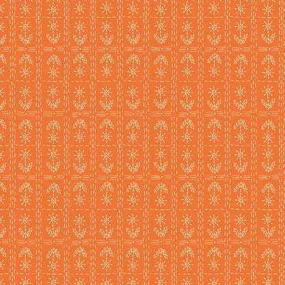 Knit Sweater in Orange by Cloud 9 Fabrics