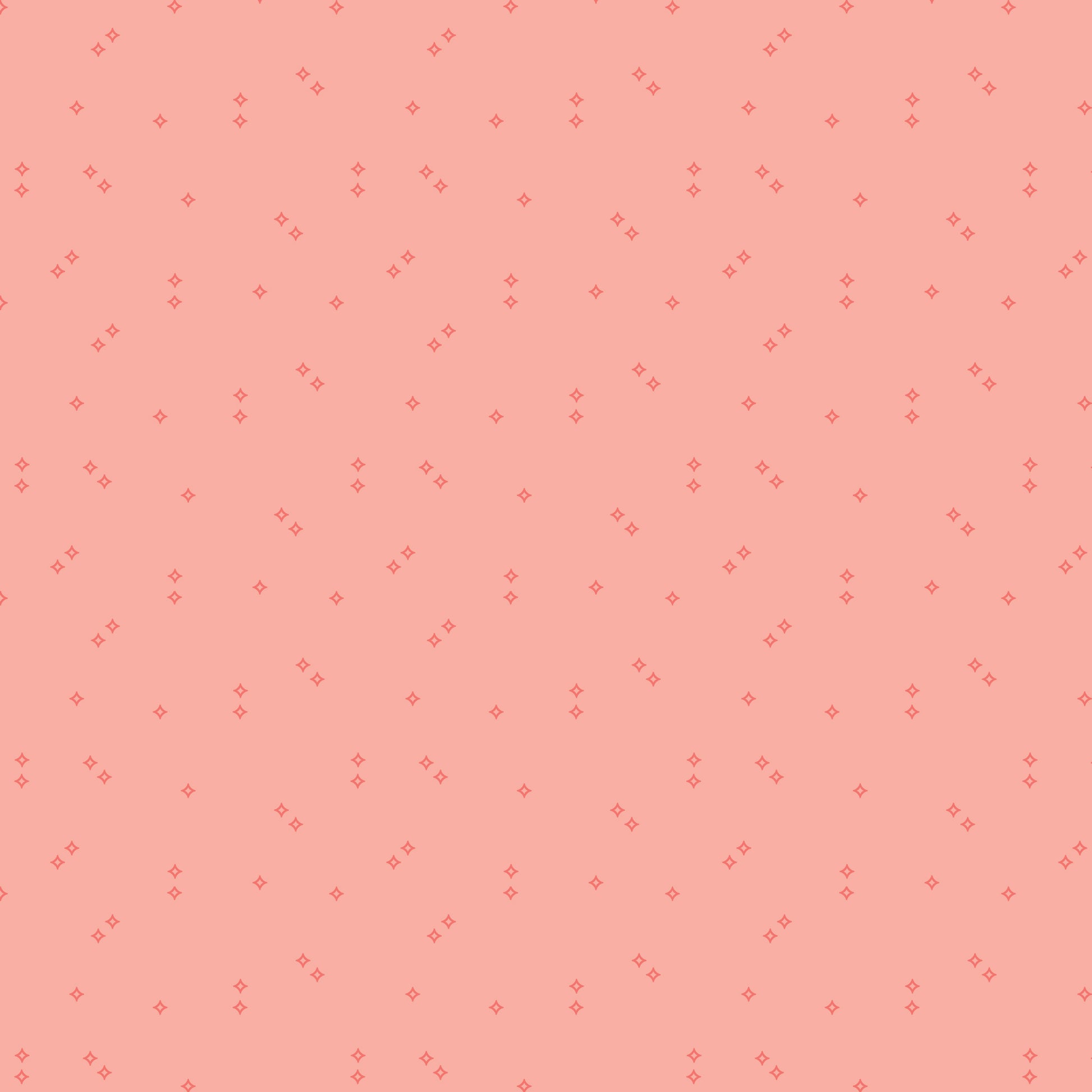 Sprinkles in Coral by Cloud 9 Fabrics