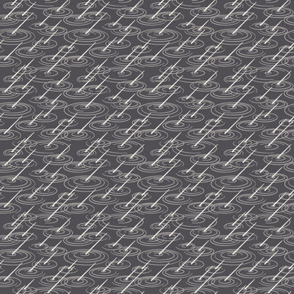 Splish Splash in Dark Grey from Cloud 9 Fabrics