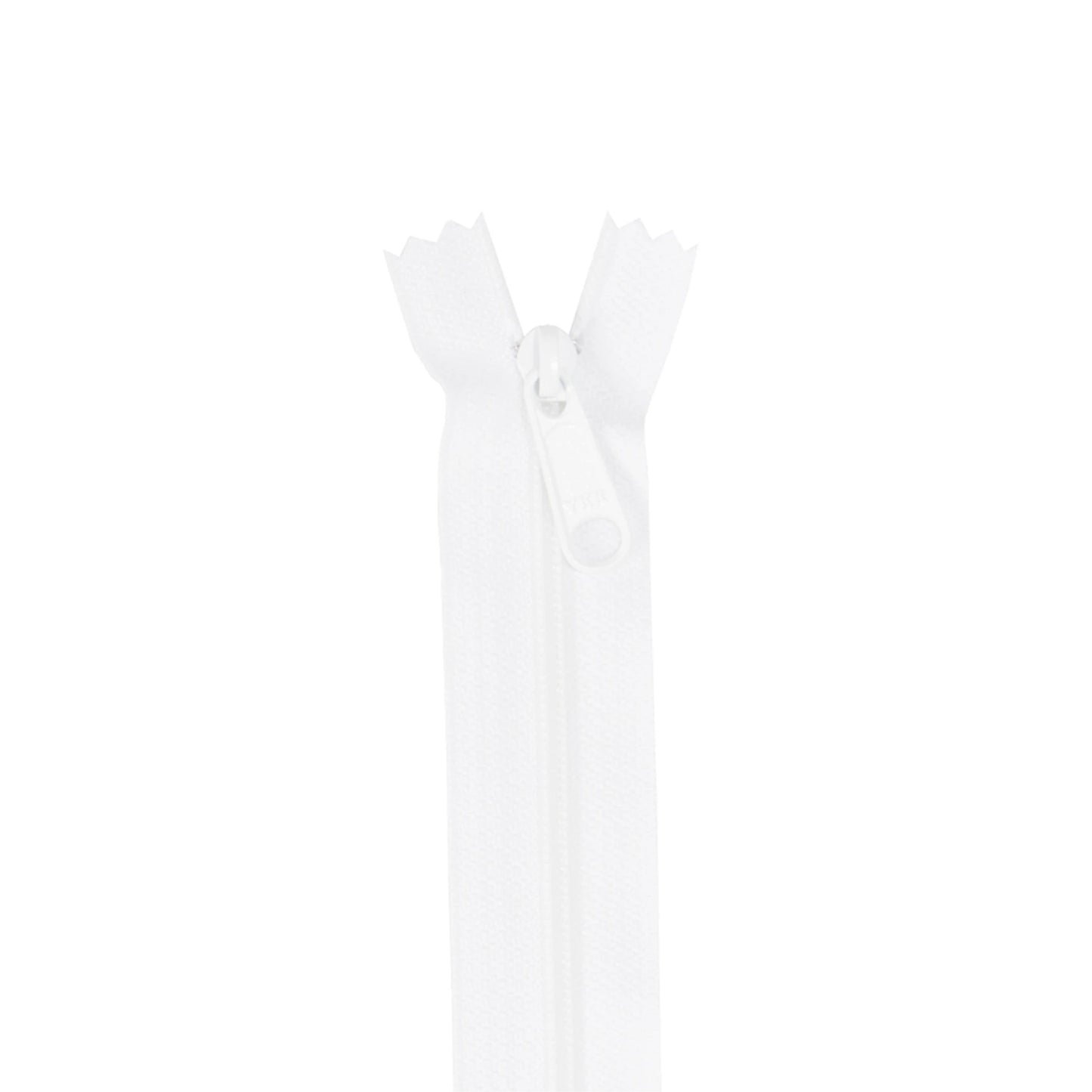 Handbag Zipper, 24 in, White