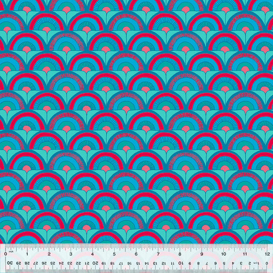 Turquoise Arches from Windham Fabrics