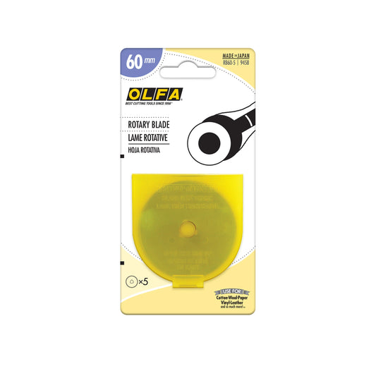 OLFA rotary blade packaging on a white background