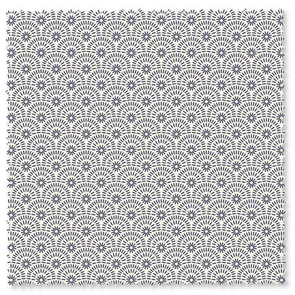Stitched Scallop in Natural by Felicity Fabrics