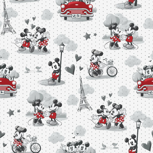 Mickey and Minnie in Paris