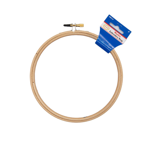 Wooden Embroidery Hoop, 6 inch