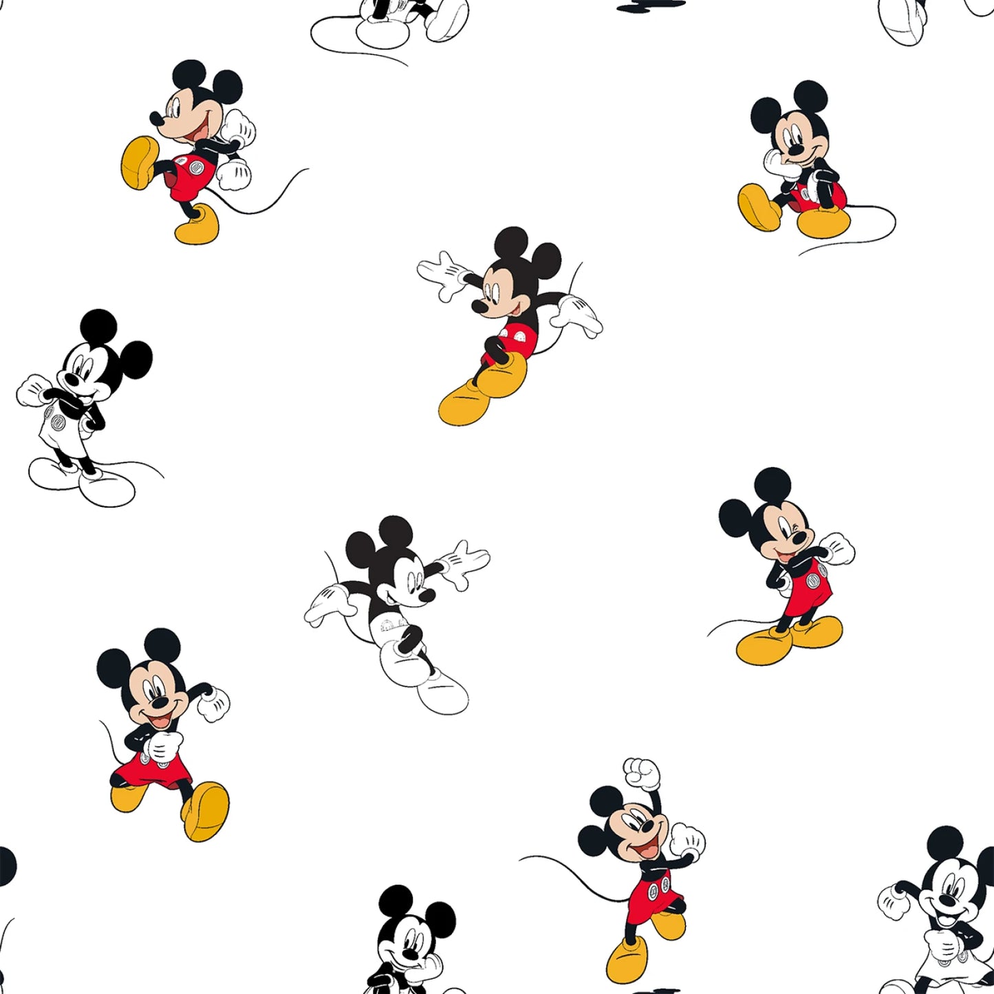 Mickey Traditional Fabric