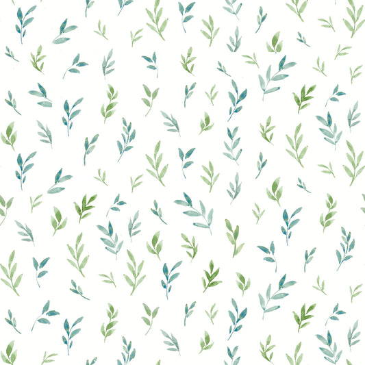 Mushroom Tiny Leaves, Yardage