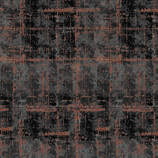 Textured pattern with black and brown colors on a dark background