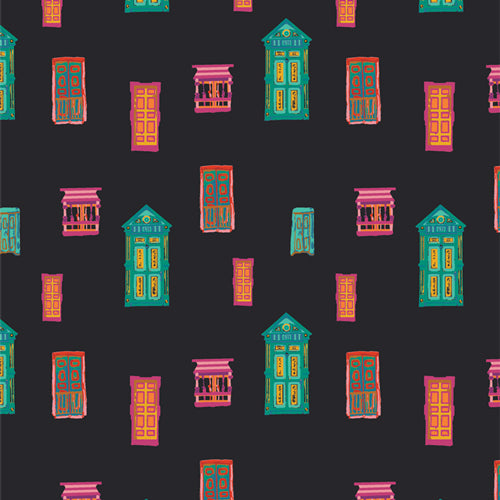 Andean Town from Art Gallery Fabrics