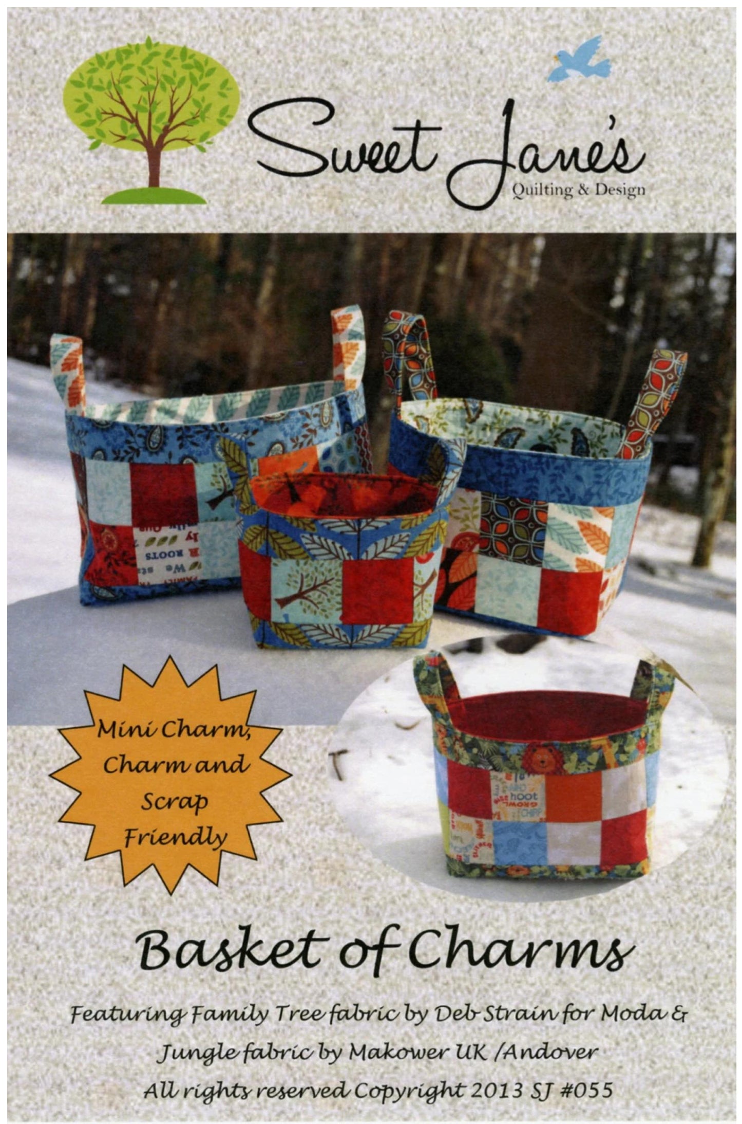 Basket of Charms Pattern