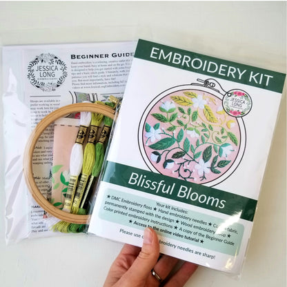 Blissful Blooms Embroidery Kit