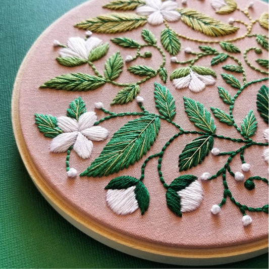 Blissful Blooms Embroidery Kit
