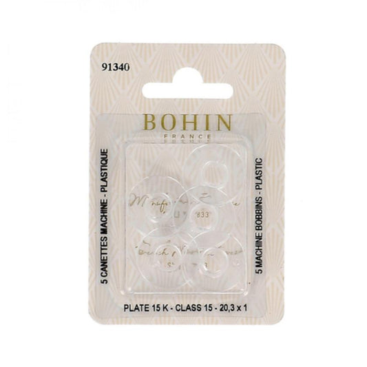 Plastic Class 15 Bobbins from Bohin