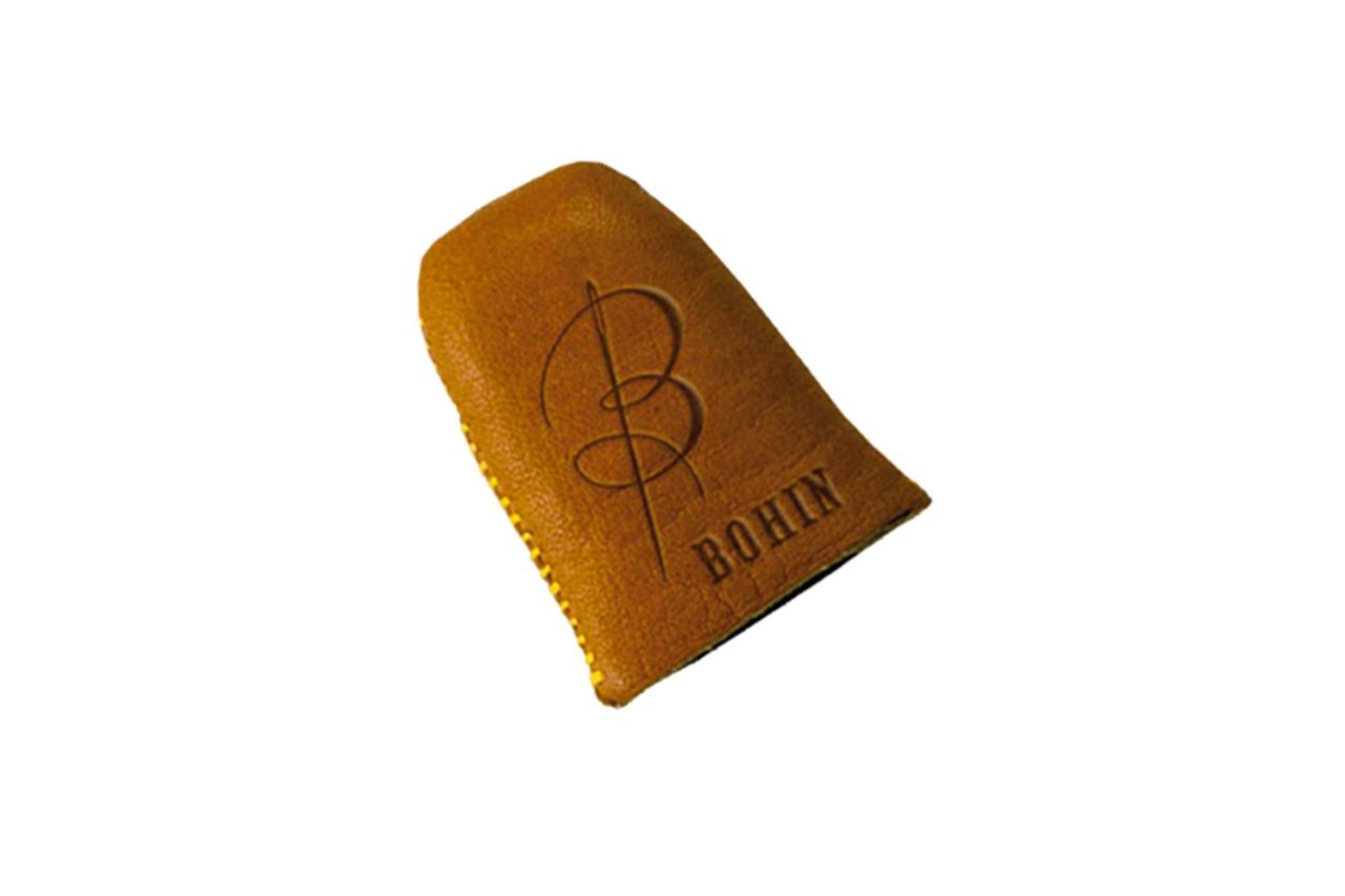 Bohin Leather Thimble, size Medium