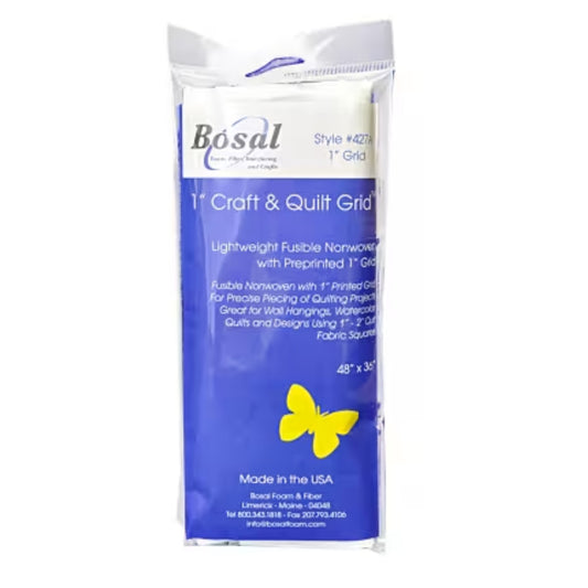 Quilters Grid 1in Fusible Interfacing 48in x 1yd