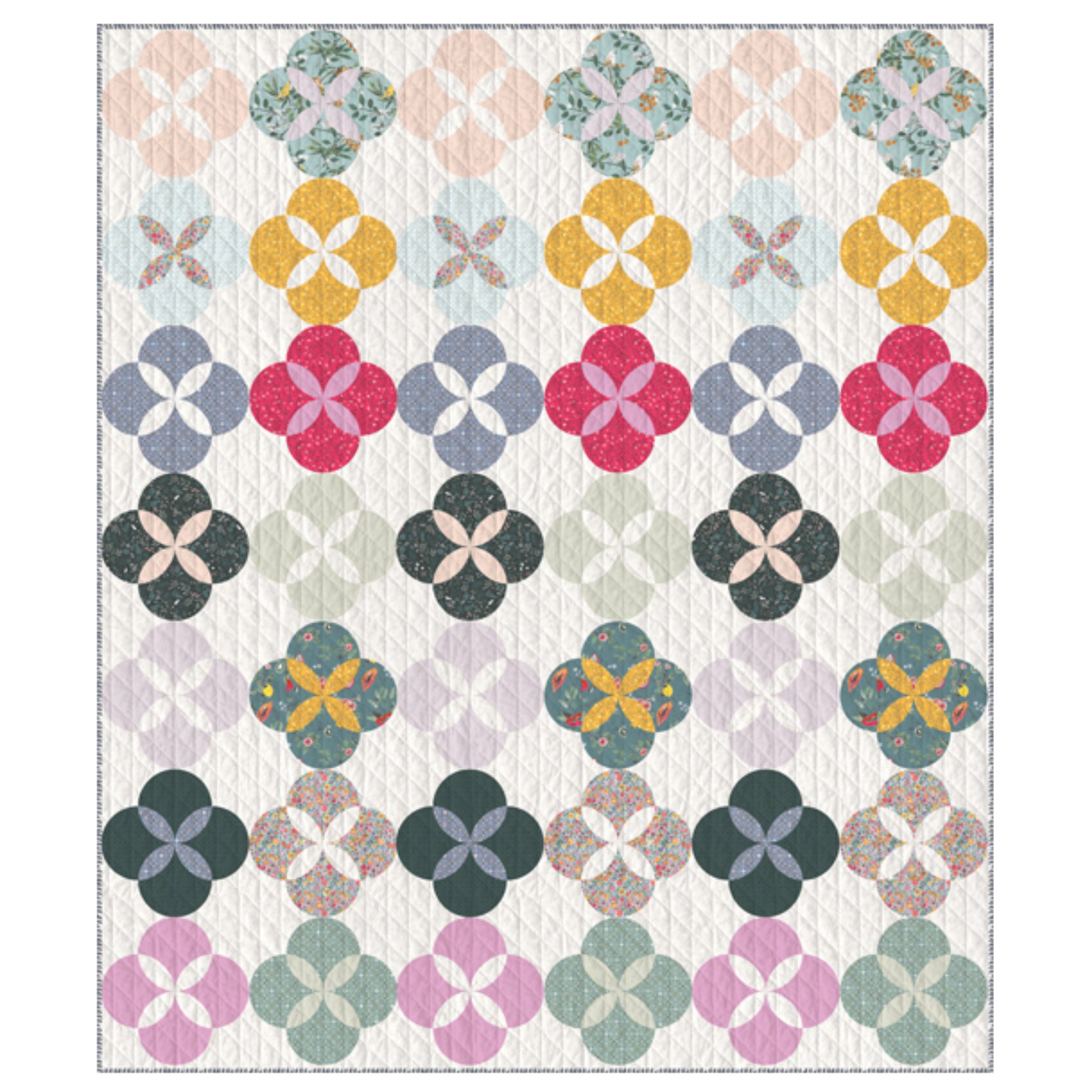 Buds and Petals Quilt Kit from Art Gallery Fabrics
