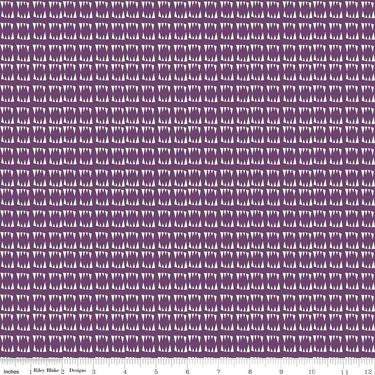 Beggars Night Fangs Purple for Riley Blake Designs