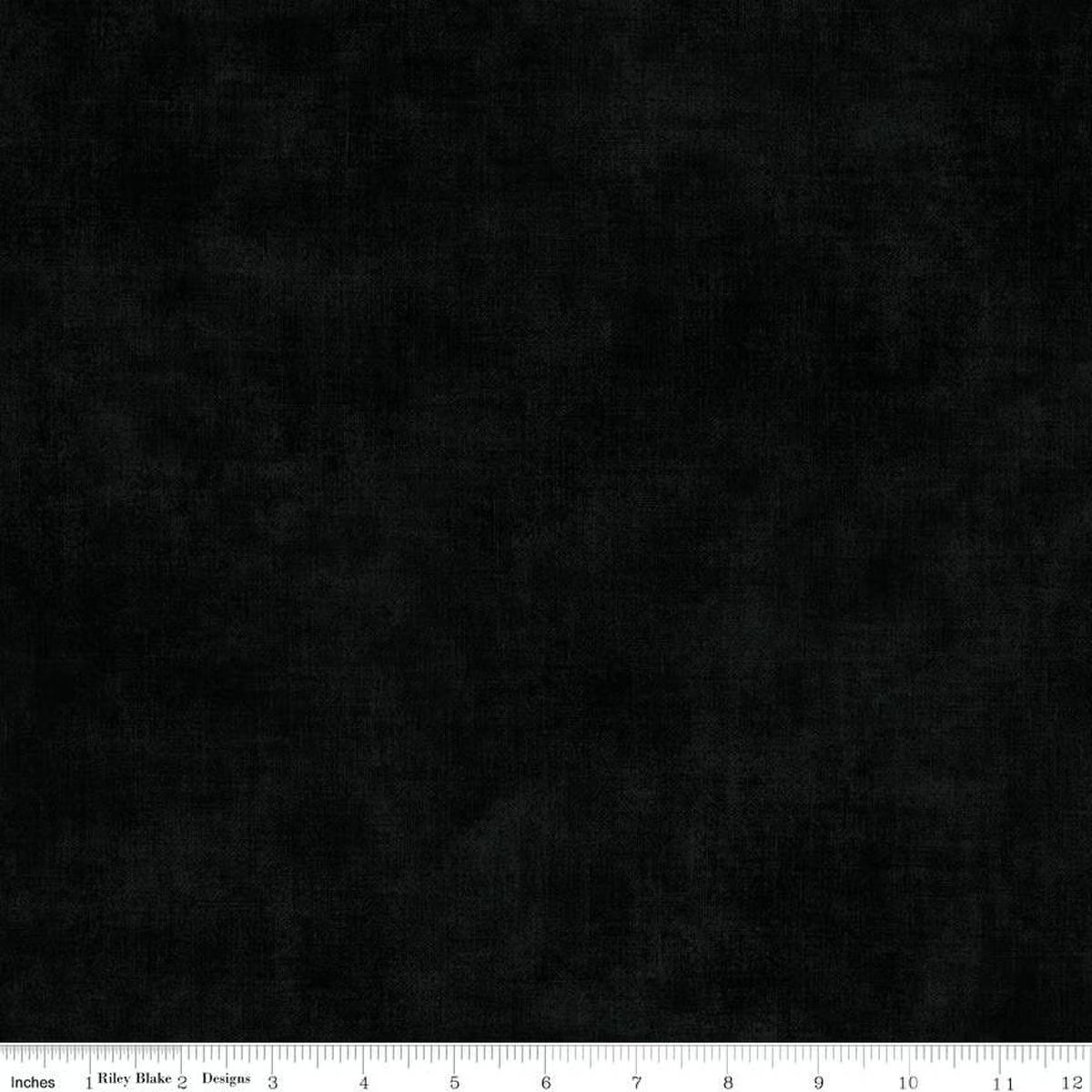 Solid black fabric texture