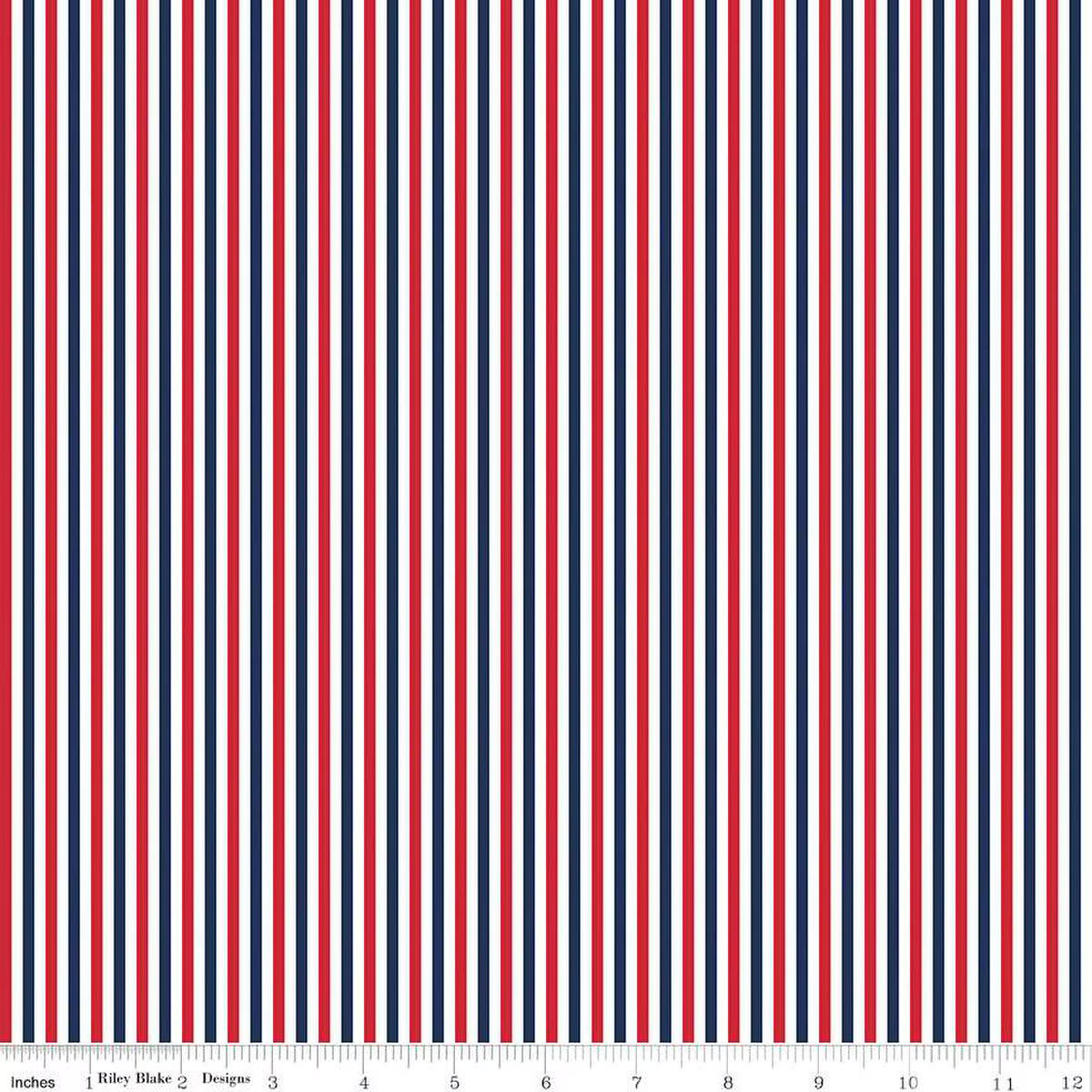 Patriotic Stripes by Riley Blake
