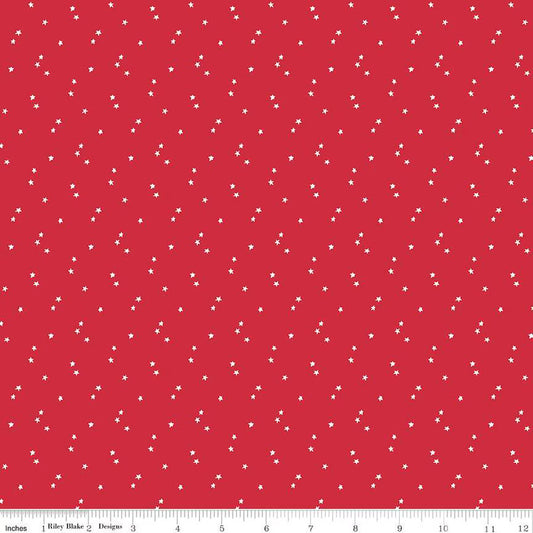 Seasonal Basics Stars Red