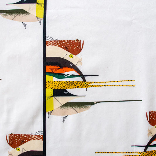 Gone Fishing Poplin swatch