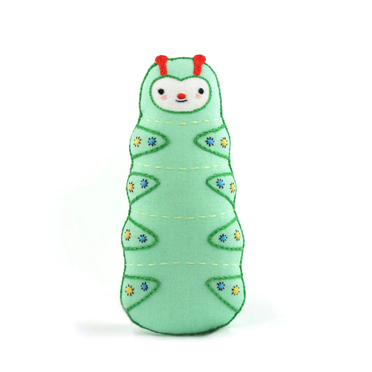 Finished sample of Caterpillar Doll Kit