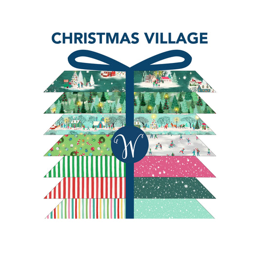 Christmas Village Fat Quarter Bundle from Windham