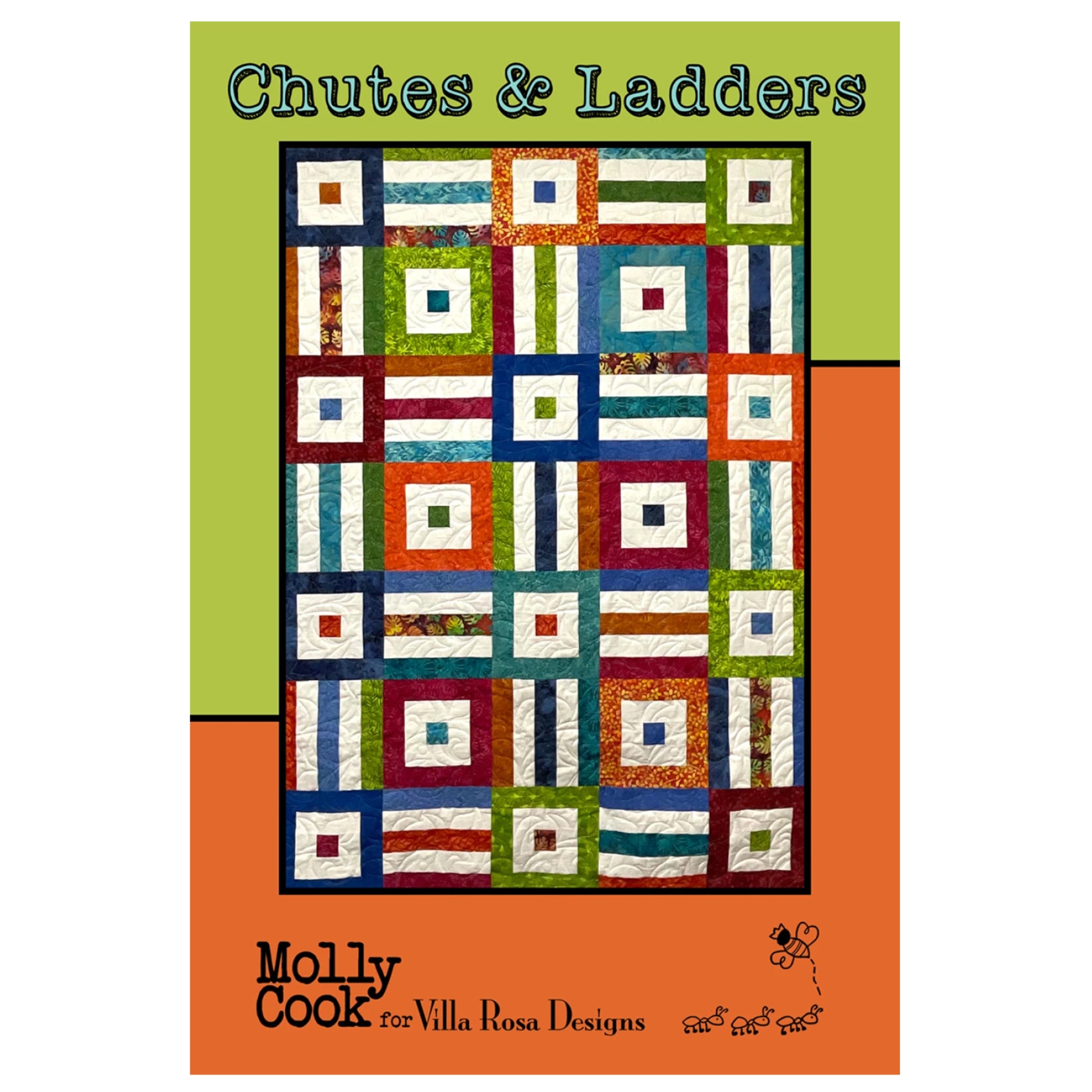 Chutes & Ladders Quilt Pattern from Villa Rosa Designs